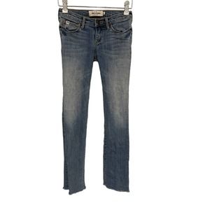 Abercrombie Maddy Slim‎ Stretch Jeans Medium Wash Blue Denim Size 10 Slim